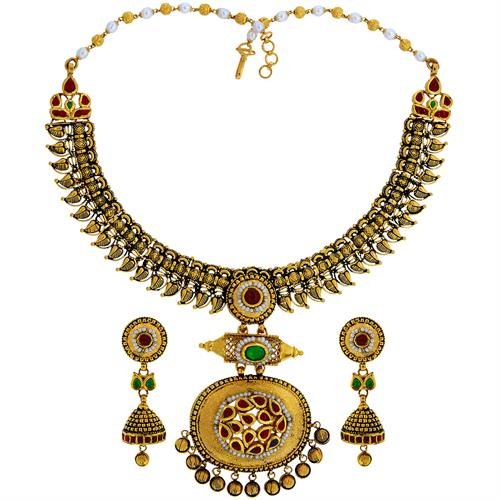 indian jewellery set nice quality and made for wedding and anniversery function Jewellery Jewellery Sets AAA Natural Labodorite set 200 grms approx 