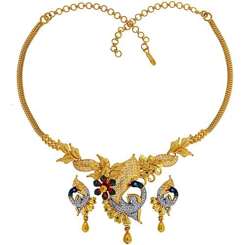 Image Of 22 Carat Gold Wedding Set